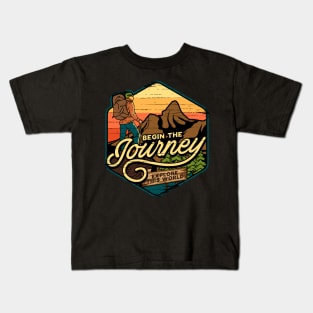 Begin the Journey Kids T-Shirt